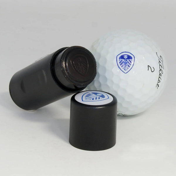 DB Spares Leeds Football Marching On Together Design Golf Ball Stamper Stamp Marker Personalize your Golf Balls - Golf Gift