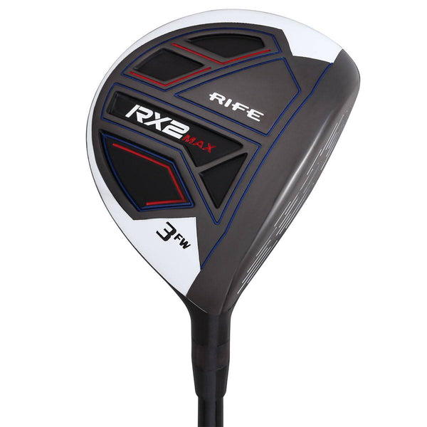 Mens Rife RX2 - Golf Fairway 3 Wood- 15 Degree Fairway Wood - Golf Gift