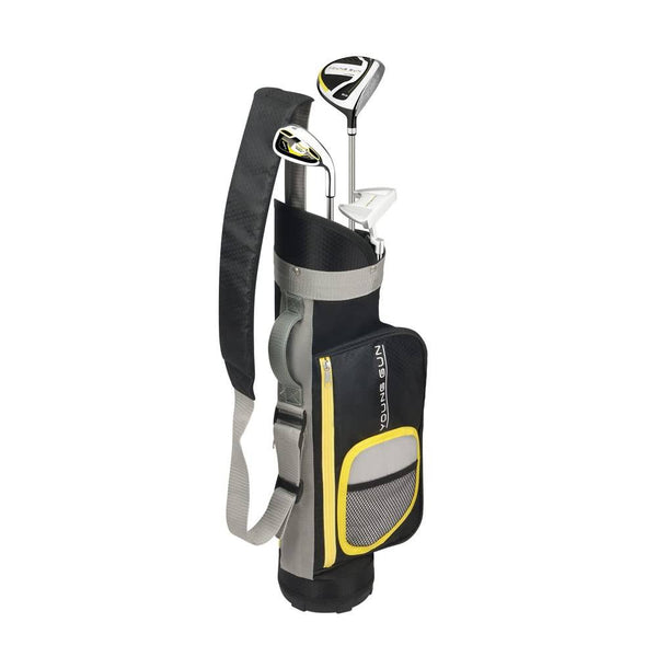 Young Gun ZAAP EAGLE YELLOW Junior golf club Youth Left Hand Set & bag for kids, Left Hand, Ages 3-5 - Golf Gift