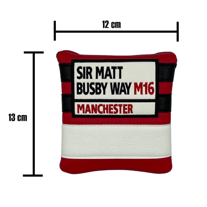 Manchester Golf Mallet Putter Headcover – Sir Matt Busby Way