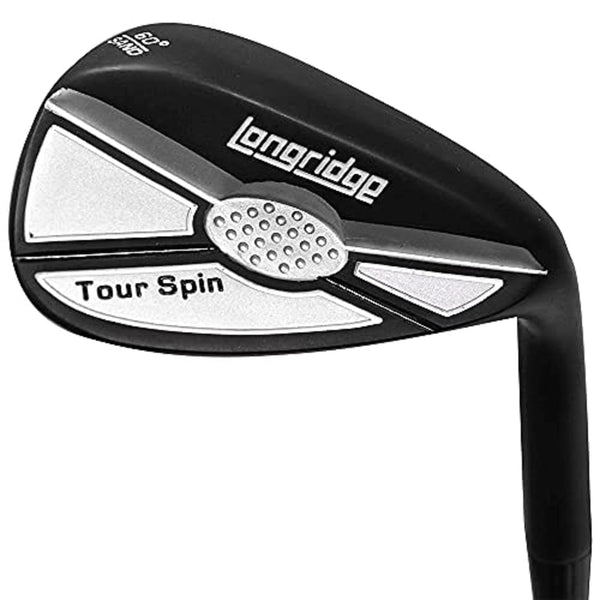 Longridge Tour Spin Golf WEDGE 56 DEG Black - Golf Gift