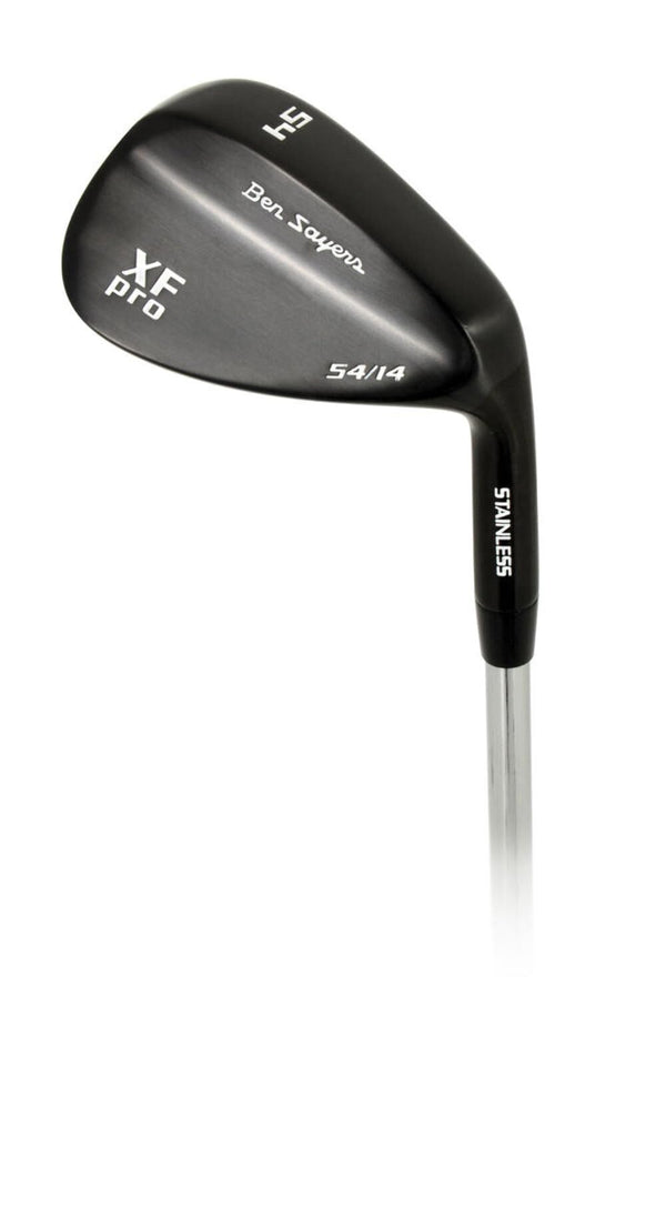 Ben Sayers Golf Mens XF Pro Black Right Hand Golf Wedge 54/14 - Golf Gift