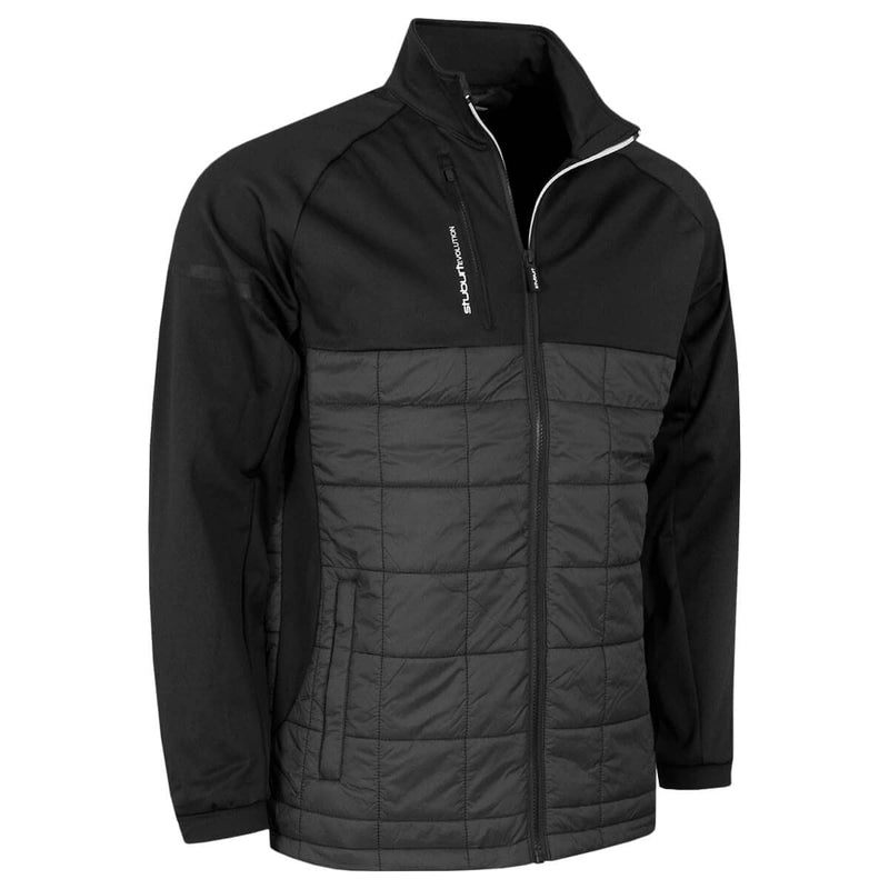 Stuburt Golf Mens Evolution Padded Jacket - Black - L - Golf Gift