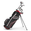 Ram Golf Accubar - Men’s Right-Hand Golf Set with Steel Irons & Stand Bag