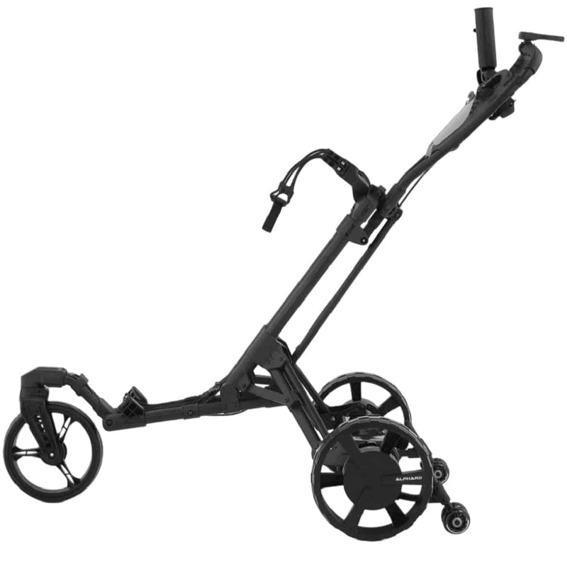 Alphard Golf Electric Caddy Cart Bundle: Club Booster V2 + Omni Cart - Complete Remote-Controlled Electric Caddy - Lightweight Design with 6-Axis Gyroscope, Speed Control, One-Click Folding and More - Golf Gift