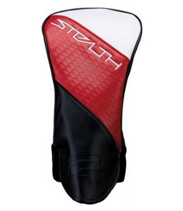 TaylorMade New Golf Stealth 2 Black/Red/White Driver Headcover - Golf Gift