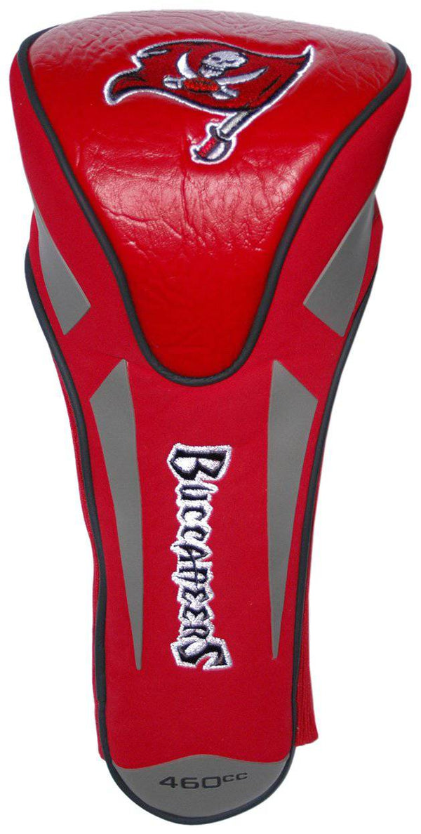 Team Golf NFL Tampa Bay Buccaneers Single Apex Driver Head Cover Golf Club Single Apex Driver Headcover, Fits All Oversized Clubs, Truly Sleek Design - Golf Gift