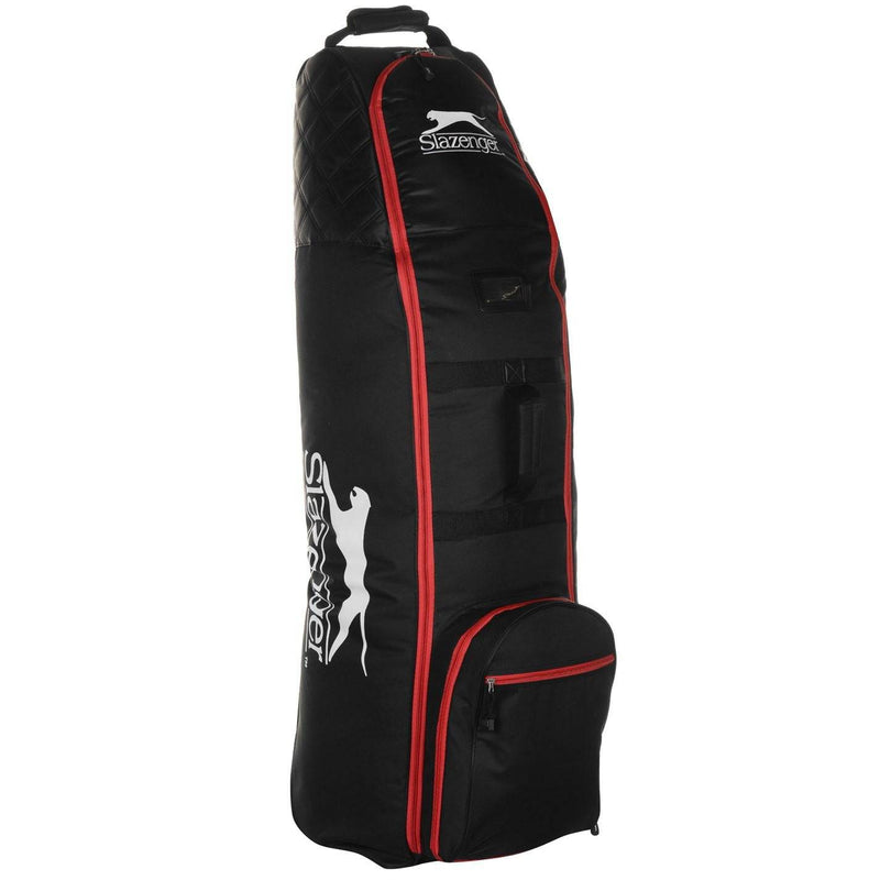 Slazenger Unisex Golf Travel Cover Bag Zip Black One Size - Golf Gift