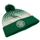 Celtic Fade Knit Bobble Golf Hat – Green & White
