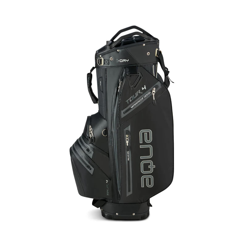 Big Max Aqua Tour 4 Cart Bag (Black) - Golf Gift