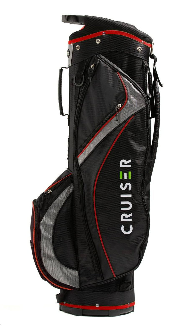 Cruiser Golf CB2 Lightweight Cart Bag (Red) - Golf Gift