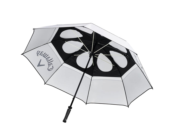 Callaway Unisex Cg Shield 64 22 Golf Umbrella, White/Black, 64 Inch - Golf Gift