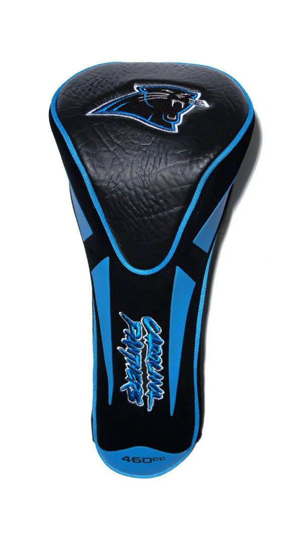 Team Golf NFL Carolina Panthers Single Apex Driver Head Cover Golf Club Single Apex Driver Headcover, Fits All Oversized Clubs, Truly Sleek Design - Golf Gift