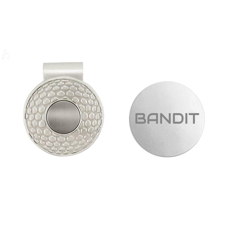 Ashton and Finch Magnetic Golf Ball Marker & Hat Clip Set - Bandit Design, Premium Men's Golfing Gift - Golf Gift