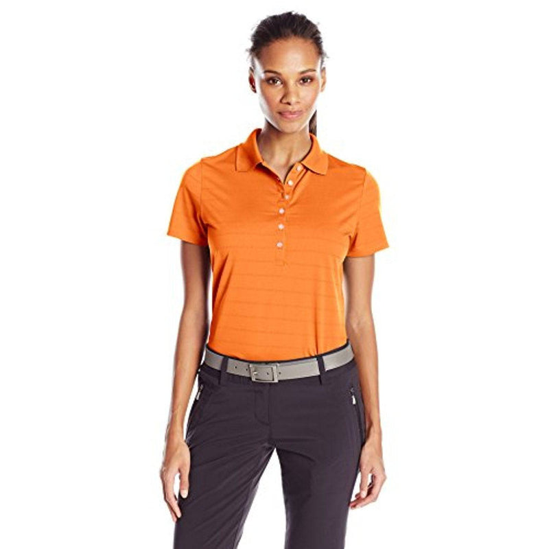 Callaway Women's Short Sleeve Opti Polo golf shirts, Carrot, 3XL UK - Golf Gift