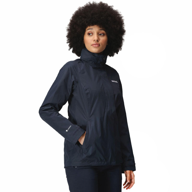 Regatta Womens Daysha Waterproof Jacket - Navy - 12 - Golf Gift