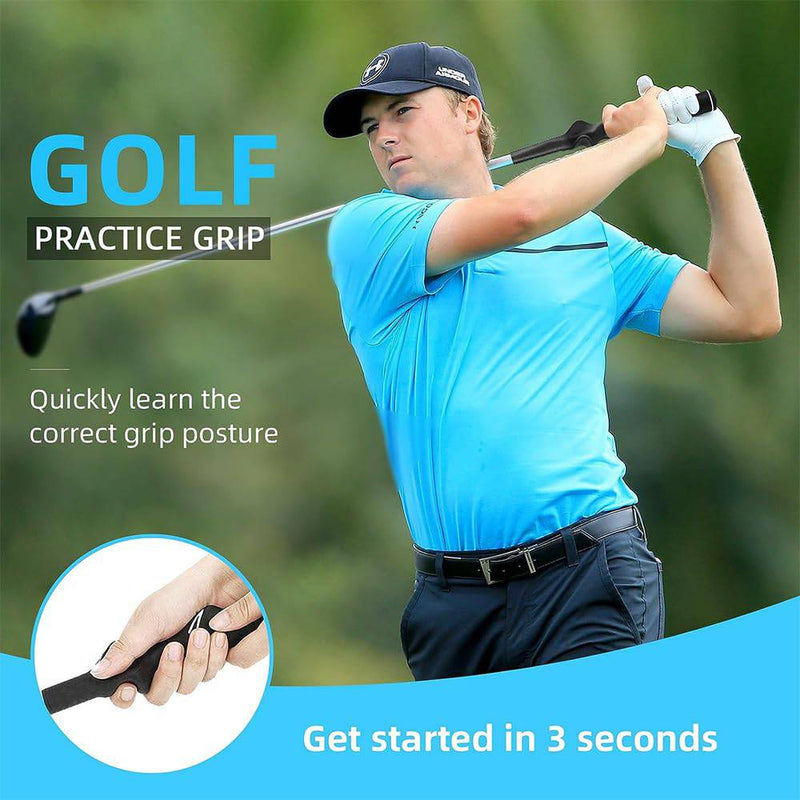 Oimaik Golf Grip Trainer, Golf Training Grip, Golf Grip Training Aid, Golf Swing Trainer, Golf Swing Training Aid Arm Band Swing Posture Correction Practice Alignment for Golf Beginner Men Women Kids - Golf Gift