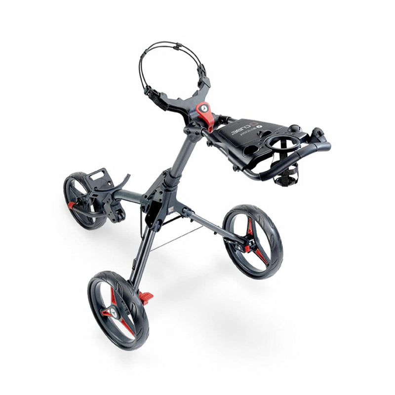 Motocaddy Cube Push Golf Trolley - Red - One Size - Golf Gift