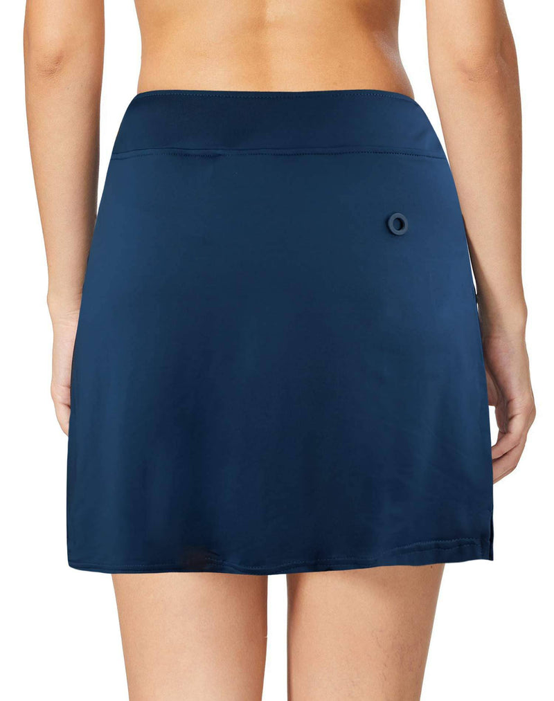 Jhsnjnr Women's Athletic Skorts Lightweight Active Skirts with Shorts Pockets Golf Tennis Workout Sports Navy Blue - Golf Gift