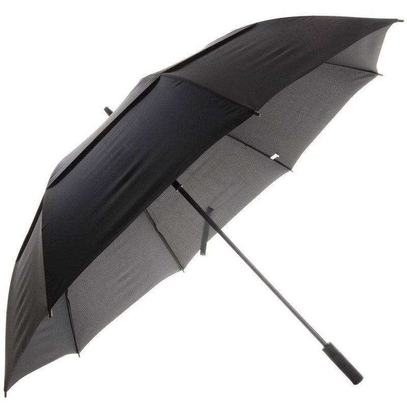 Vented Auto open Golf Umbrella Black - Golf Gift