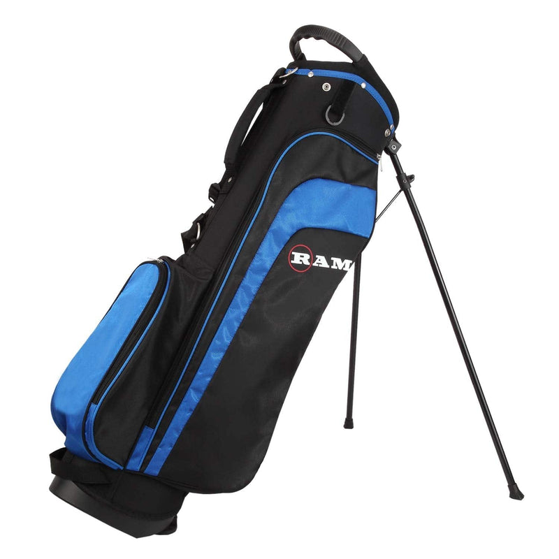 Ram Golf EZ3 Mens Golf Clubs Set with Stand Bag - Graphite/Steel Shafts - Lefty - Golf Gift