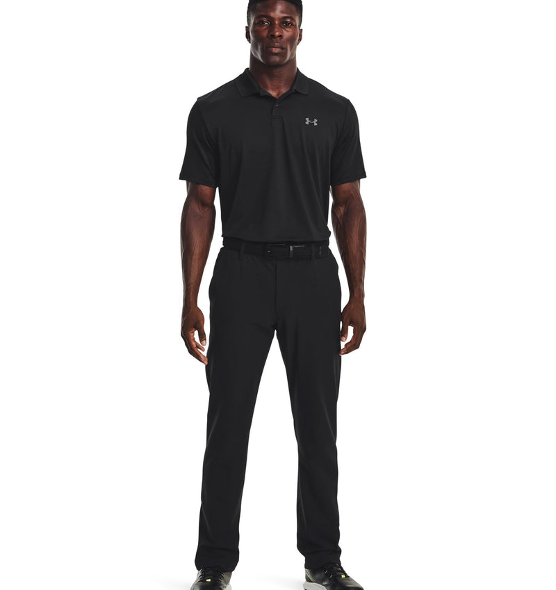 Under Armour Mens Performance Polo Shirt Black 4XL - Golf Gift