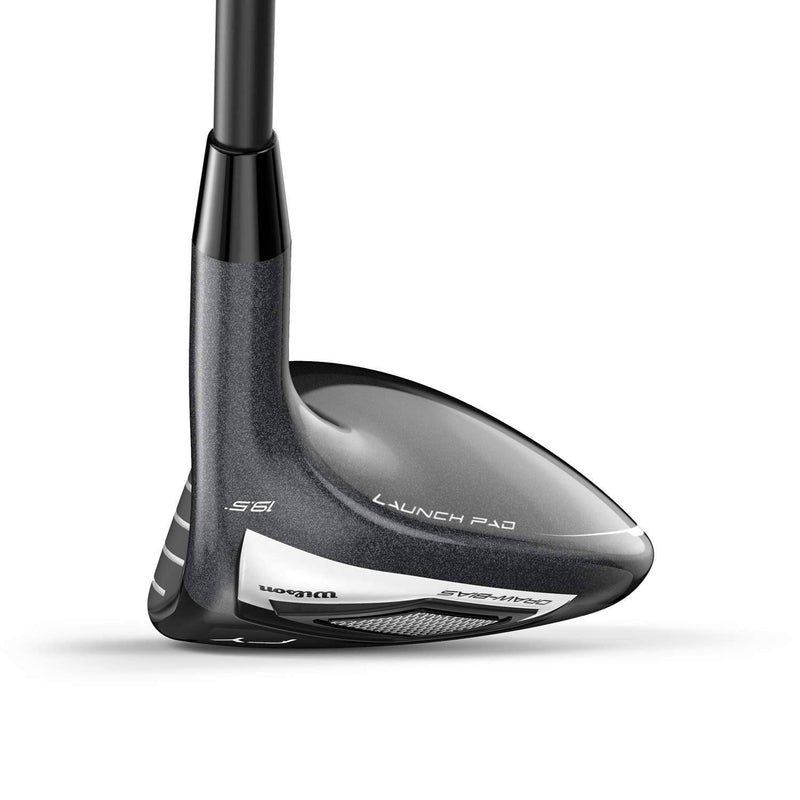 Wilson Men's W/S Launch Pad FY Club Hybrid, R-Flex, For Left-Handed Golfers, Graphite, 19.5 Degree Loft - Golf Gift