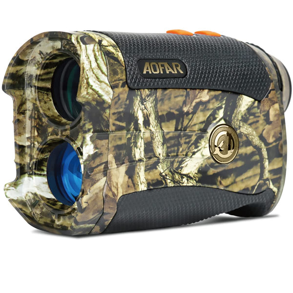 AOFAR HX-1200T Range Finder Archery, 1200 meters with Angle and Horizontal Distance, Shooting Wild Waterproof Coma Rangefinder, 6X 25mm, Range and Bow Mode, Free Battery Gift Package - Golf Gift