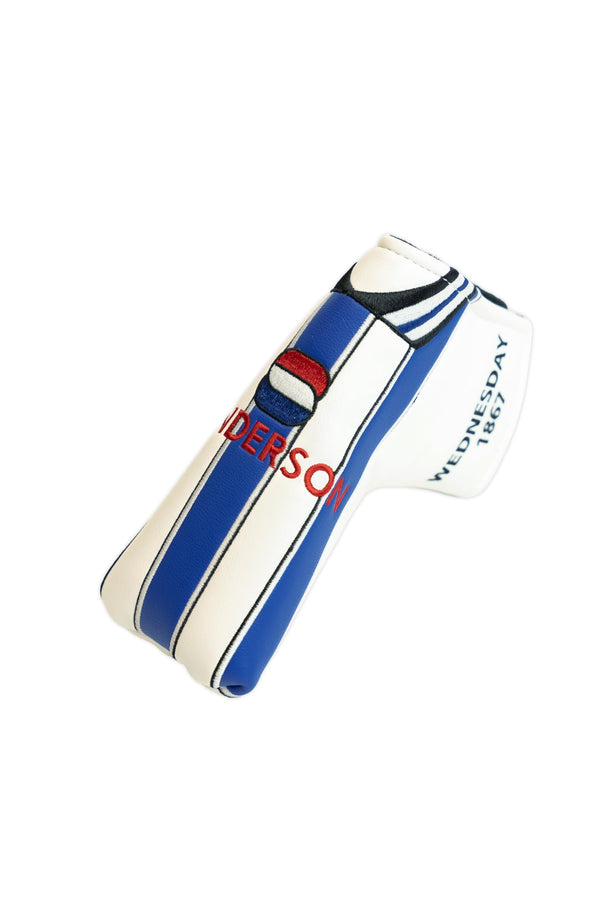 Caddy Club Golf Headcovers – Sheff Wed Retro Putter Cover – Golf Gift – Fits All Major Brands – Classic Football Club Designs – Premium Stitching, Durable Lining – Multiple Designs - Golf Gift