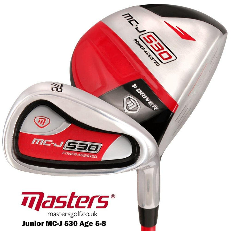 Masters Golf - Junior MC-J 530 Half Set Age 5-8 Rh Black/Red - Golf Gift