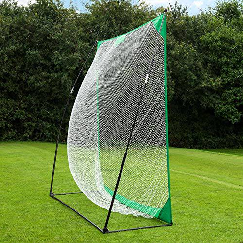 FORB Pro Pop-Up Golf Net - [3 Sizes] | Improve Accuracy, Technique & Swing | Pop Up Golf Training Equipment | Home & Garden Golf Net (8ft x 8ft) - Golf Gift