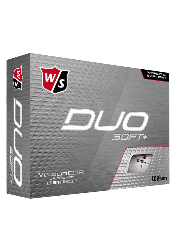 Wilson Staff Duo Soft + Golf Ball,White Soft + - Golf Gift