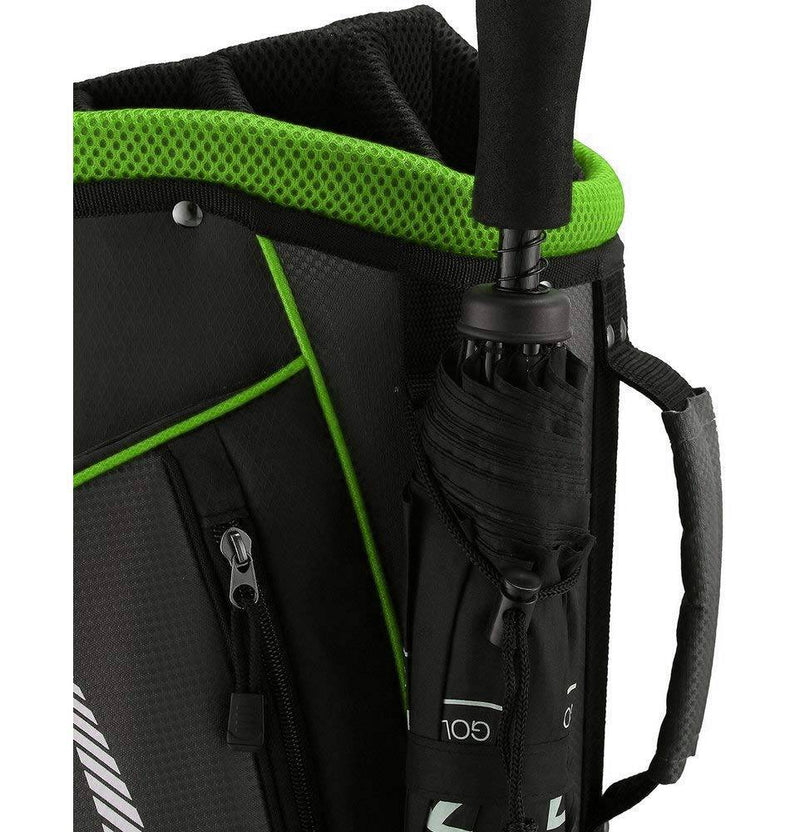 Forgan of St Andrews Super Lightweight Golf Trolley Bag w/ 14 Club Dividers Green - Golf Gift