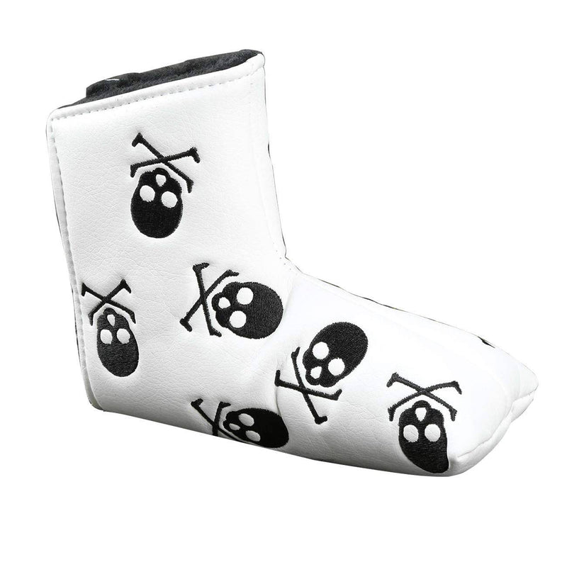 kepoda Golf Skull Headcover Putter Cover Blade Head Cover for Scotty Cameron Taylormade Odyssey - Golf Gift