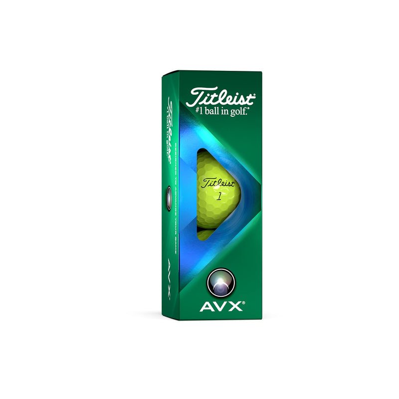 Titleist AVX Golf Balls, Yellow - Golf Gift