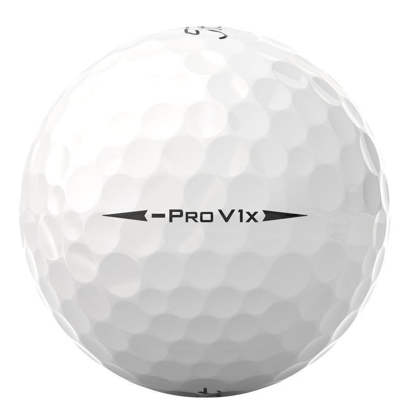 TITLEIST Unisex's Pro V1x Left Dash Golf Ball, White, One Size - Golf Gift