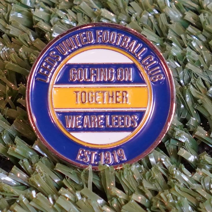 Leeds United Metal Golf Ball Marker