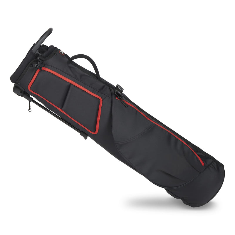 Titleist Premium Carry Golf Bag, Black/Black/Red - Golf Gift