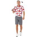Men’s England St George’s Cross Golf Polo by Royal & Awesome