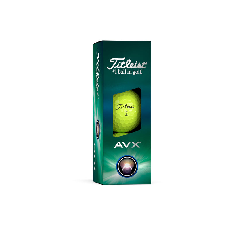 Titleist AVX Golf Ball, Yellow - Golf Gift