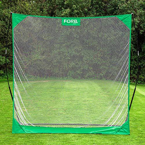 FORB Pro Pop-Up Golf Net - [3 Sizes] | Improve Accuracy, Technique & Swing | Pop Up Golf Training Equipment | Home & Garden Golf Net (8ft x 8ft) - Golf Gift