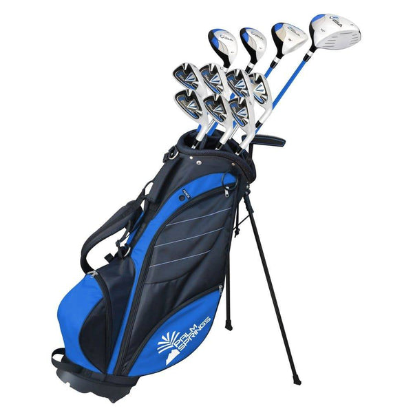 Palm Springs Golf Visa V2 Mens Left Hand Graphite/Steel Golf Club Set with Bag - Golf Gift