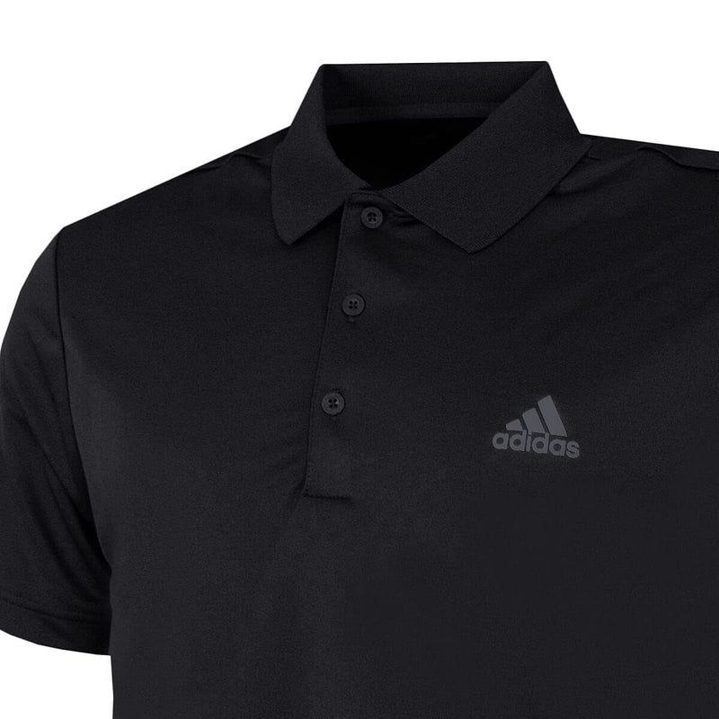 adidas Men's Performance Primegreen Polo Shirt (Short Sleeve) L Black - Golf Gift