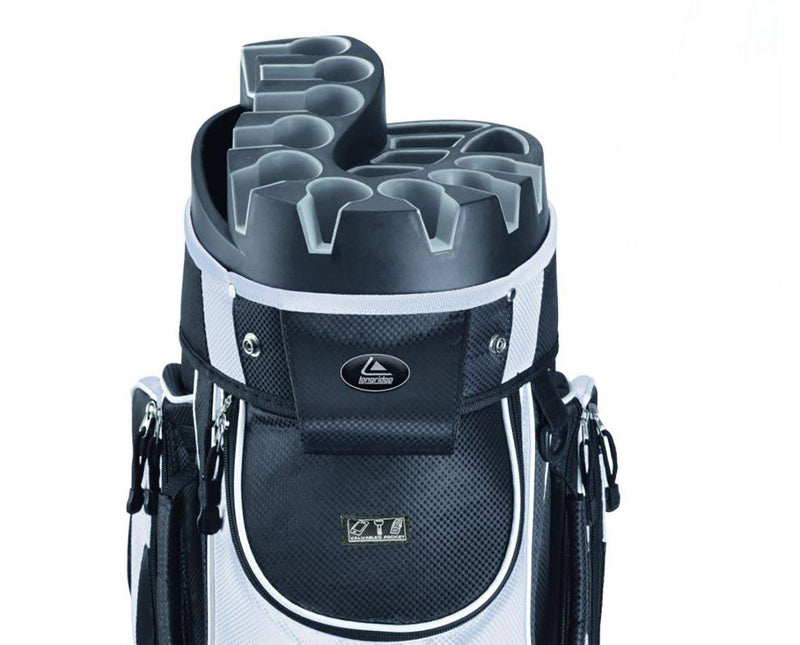 Longridge Pro Cart Bag - black and white - Golf Gift