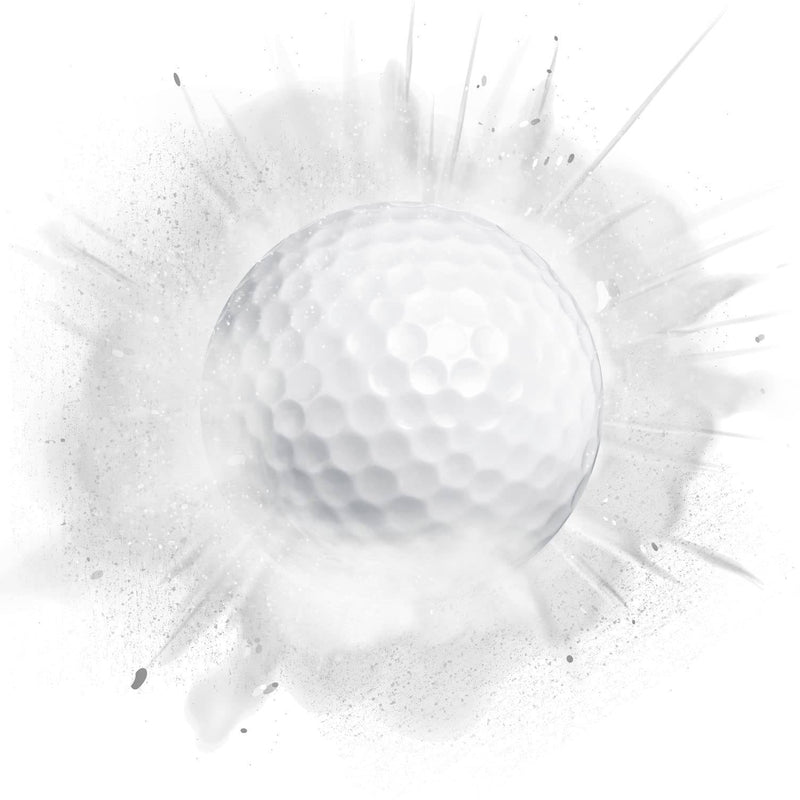 Izzo Golf Exploder Prank Golf Balls 4-Pack - Golf Joke Ball, Novelty Plastic Exploding Ball with Safe, White Powder - Golf Gift