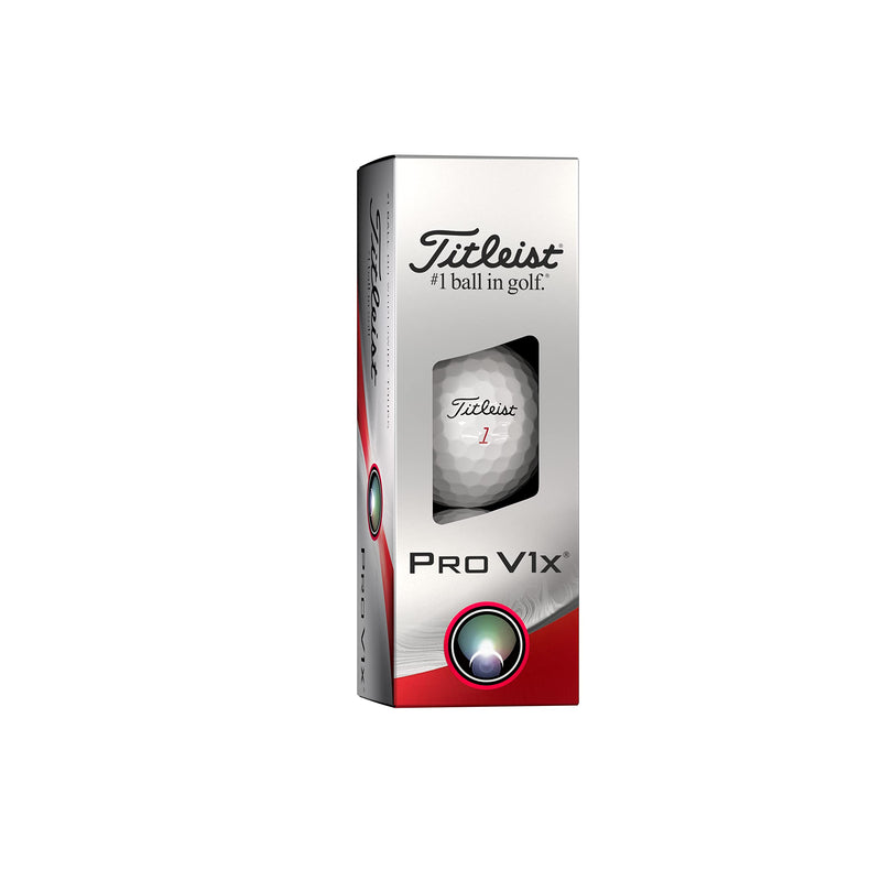 TITLEIST 2023 Pro V1x Golf Ball, White - Golf Gift