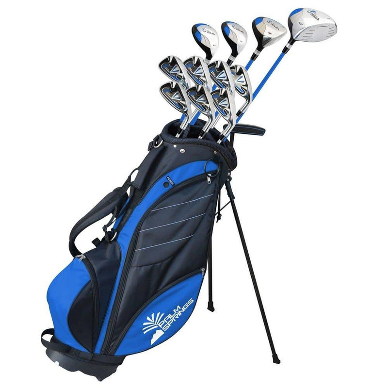 Palm Springs Golf Visa V2 Mens Right Hand Graphite/Steel Golf Club Set with Bag - Golf Gift