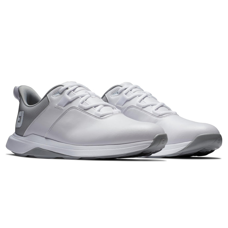 FootJoy Men's Prolite Golf Shoe, White/Grey, 9 UK - Golf Gift