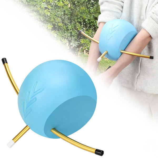 LANGZIHT Golf Swing Training Aid - Golf Training Ball - Unique Alignment Rod Head - Helps Train Proper Swing Mechanics, Arm Structure, Sure Set, and Alignment - Smart Ball Golf Training Aid - Golf Gift