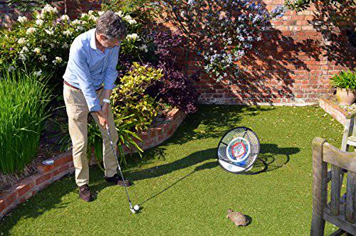 PGA TOUR Perfect Touch Chipping Net - 3 Ring Golf Net for Wedge Practice, Ideal Golf Nets for Garden, Perfect Golf Gifts for Enthusiasts - Golf Gift